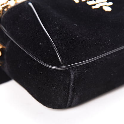Prada Velluto Belt Bag Black 8 of 9