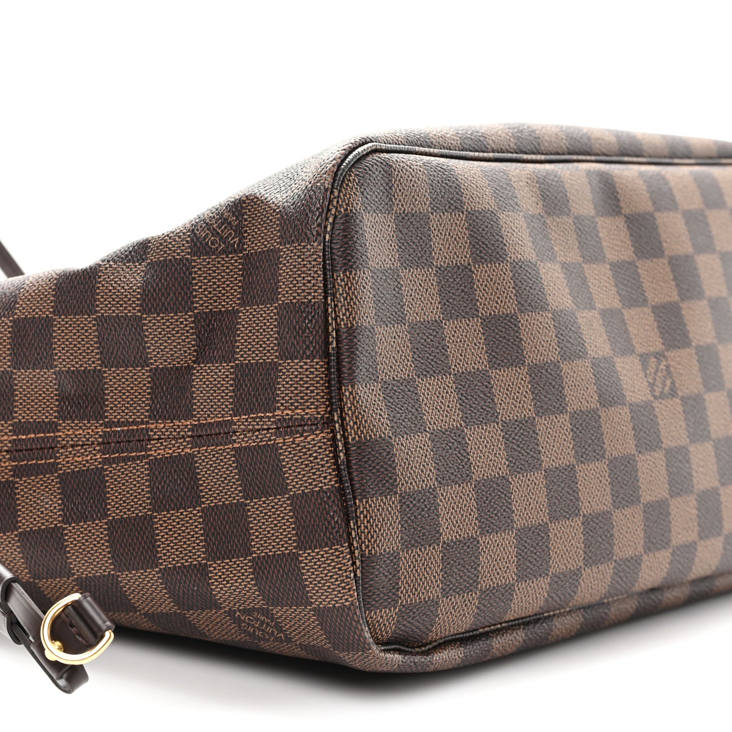 Louis Vuitton Damier Ebene Neo Neverfull MM Rose Ballerine 9 of 13