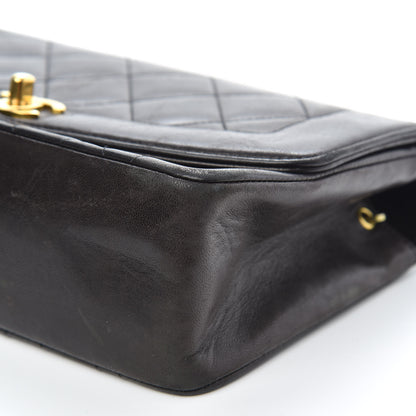 Chanel Lambskin Quilted Small Single Flap Black 9 of 14