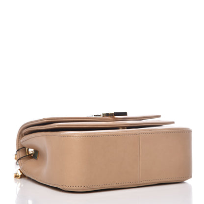 Saint Laurent Lambskin Matelasse Chevron Monogram Small Sulpice Bag Sable Beige 4 of 7