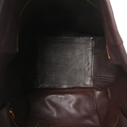 Balenciaga Calfskin Large Laundry Cabas Tote Marron Chocolate 5 of 9