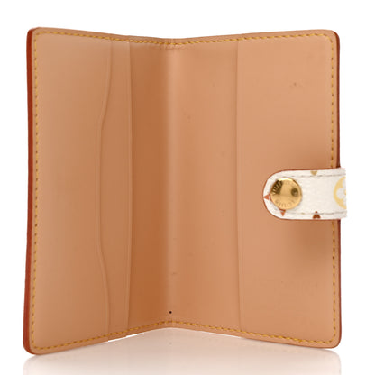 Louis Vuitton Monogram Multicolor Carnet de Bal Mini Agenda Cover White 5 of 6