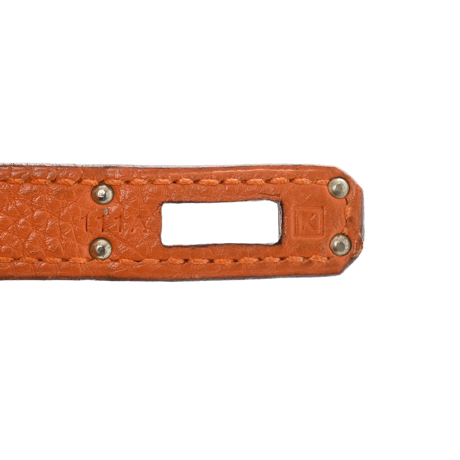 Hermes Togo Birkin 25 Orange 7 of 16
