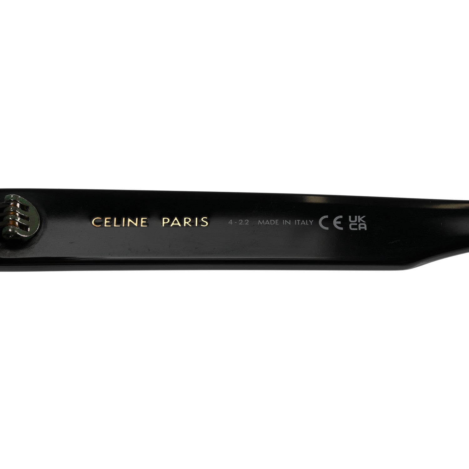 Celine Acetate Triomphe 01 Sunglasses CL 40194U Black 5 of 7