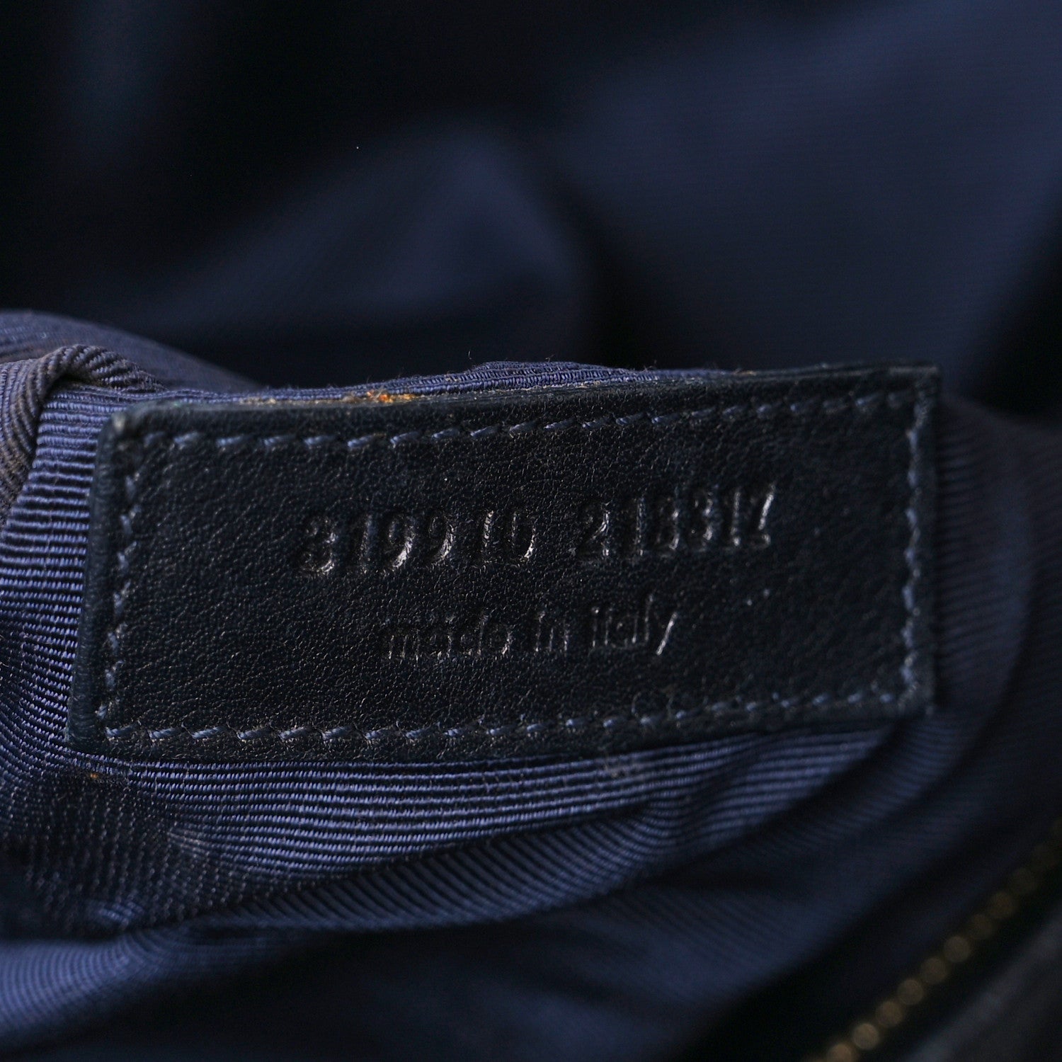 Saint Laurent Calfskin Large Sac de Jour Carryall Navy Blue 7 of 13