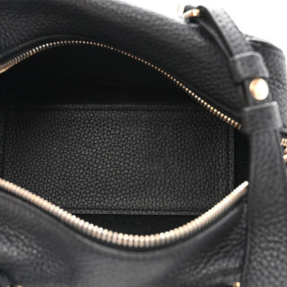 Delvaux Grained Calfskin Mini Cool Box Satchel Black 5 of 10