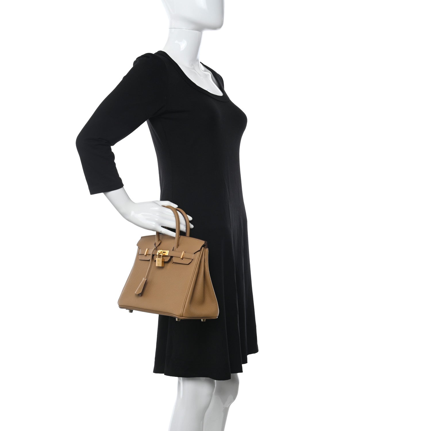 Hermes Togo Birkin 25 Biscuit 2 of 9