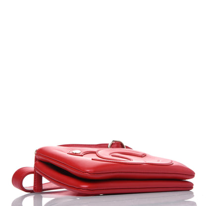 Chanel Lambskin CC Mania Waist Belt Bag Red 4 of 15
