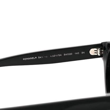 Chanel Acetate CC Butterfly Sunglasses 5414-A Black 5 of 9