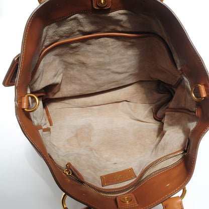 Prada Soft Calf Tote Sughero 6 of 11