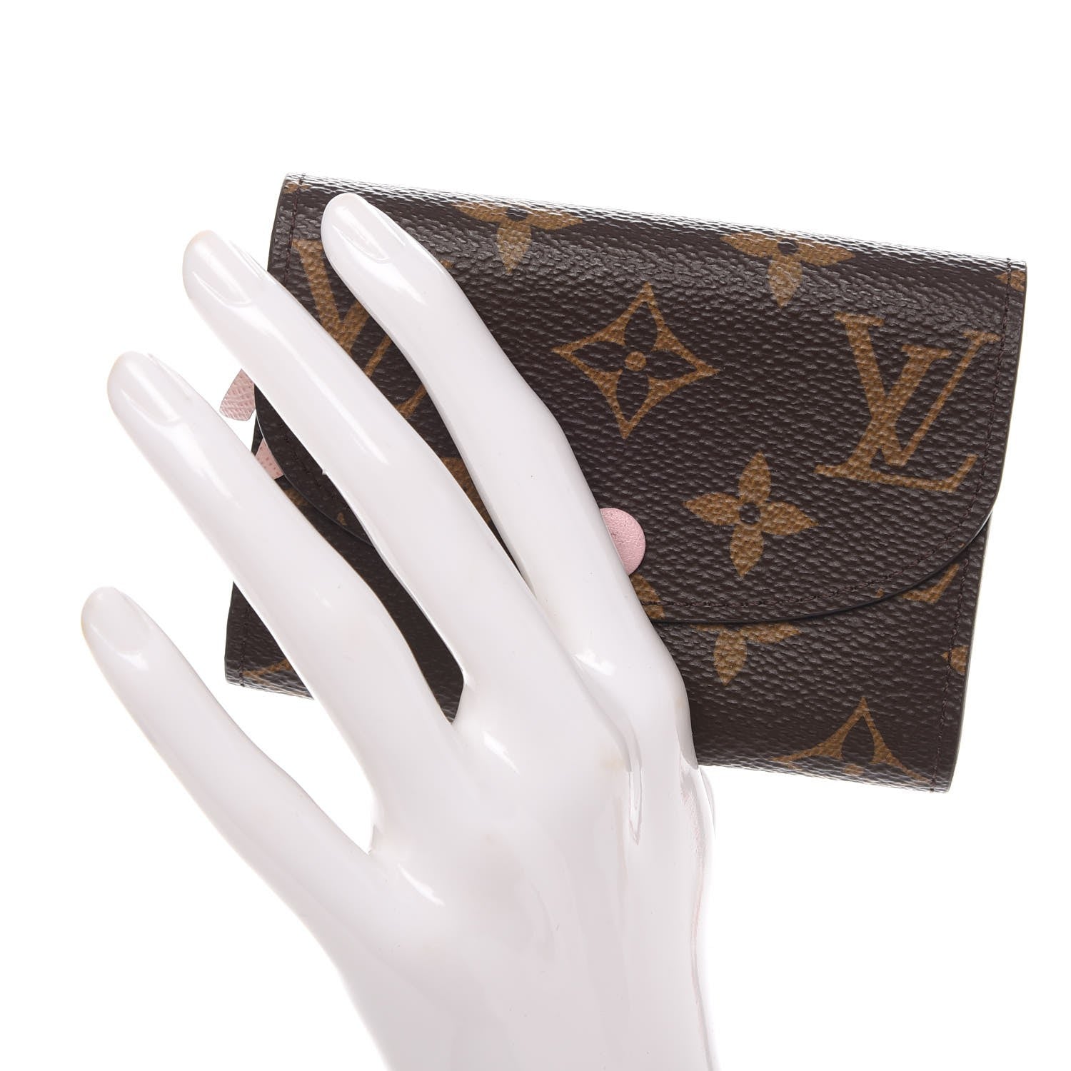 Louis Vuitton Monogram Rosalie Coin Purse Rose Ballerine 2 of 10