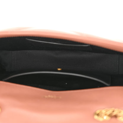 Saint Laurent Lambskin Chevron Quilted Small Loulou Hortensia 6 of 13