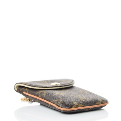 Louis Vuitton Monogram Cell Phone Case w/ Chain 4 of 8