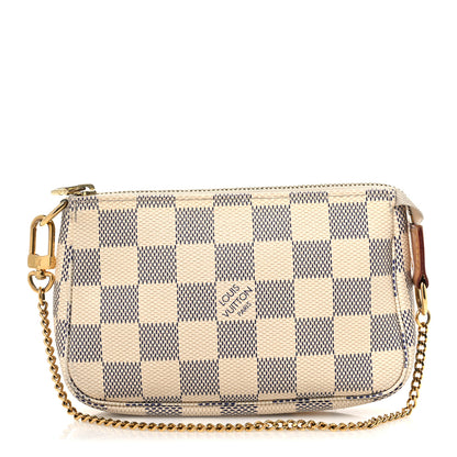 Louis Vuitton Damier Azur Mini Pochette Accessories 1 of 7