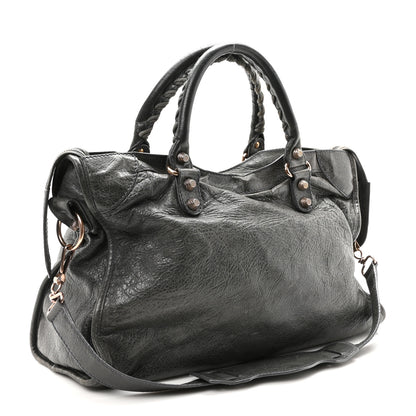Balenciaga Agneau Giant 12 Rose Gold Hardware City Anthracite 4 of 11