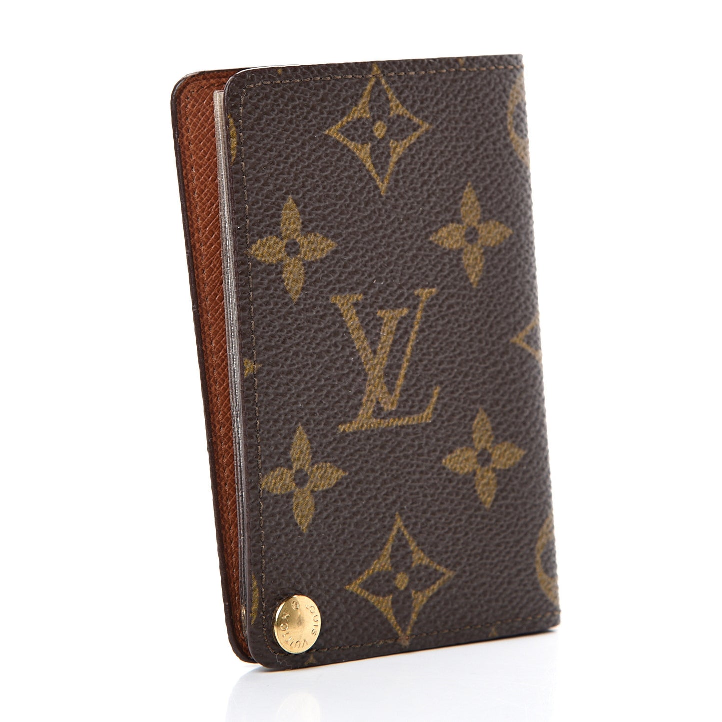 Monogram Credit Card Photo Holder