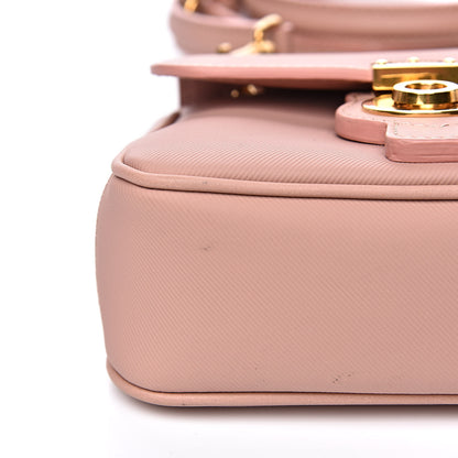 Burberry Trench Calfskin Mini DK88 Top Handle Bag Ash Rose 9 of 10