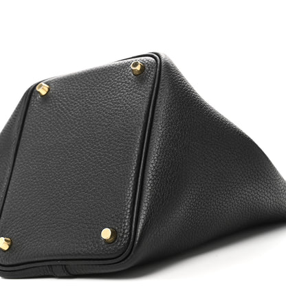 Hermes Taurillon Clemence Picotin Lock 18 PM Black 10 of 11