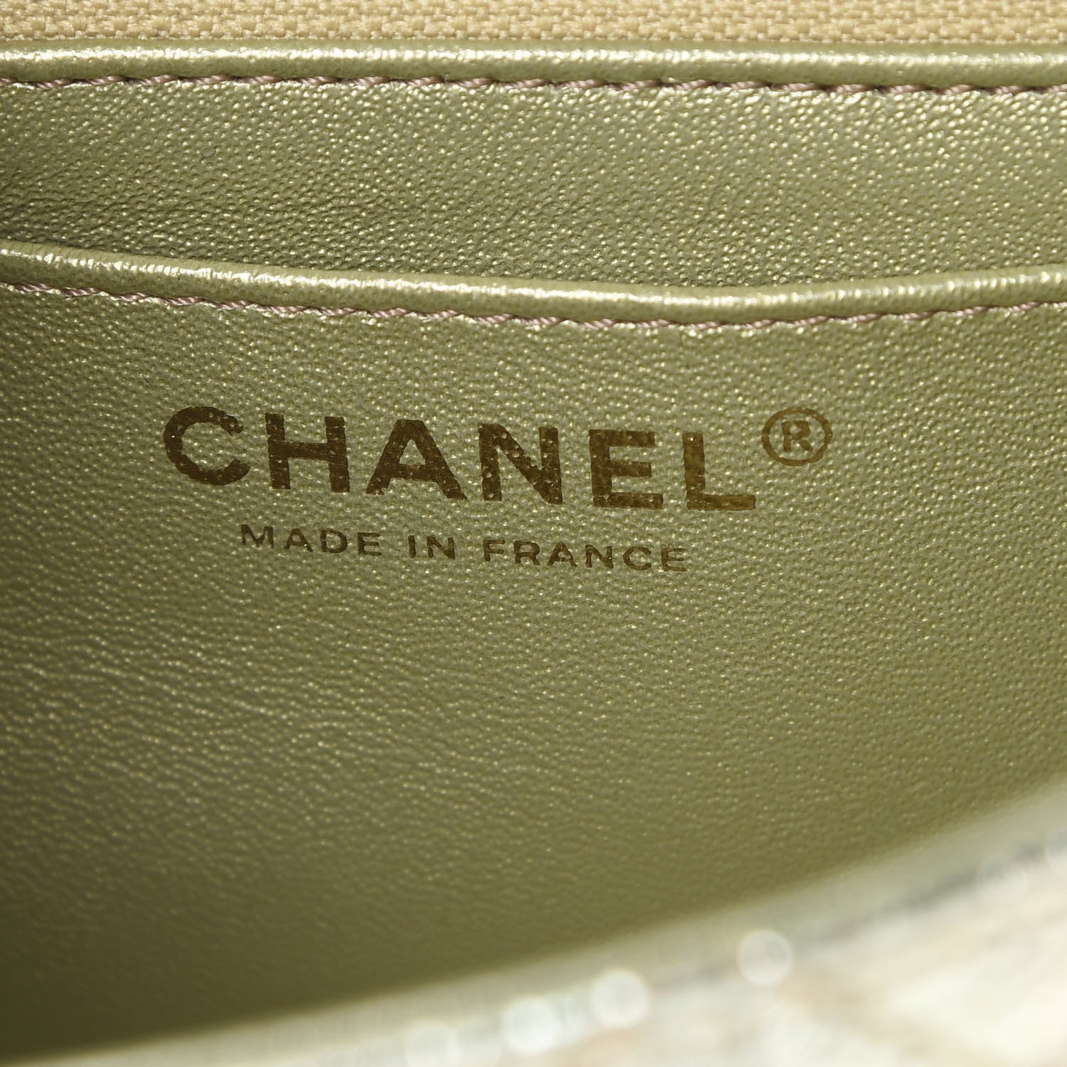 Chanel Metallic Goatskin Quilted Mini 2.55 Reissue Flap Multicolor 5 of 11