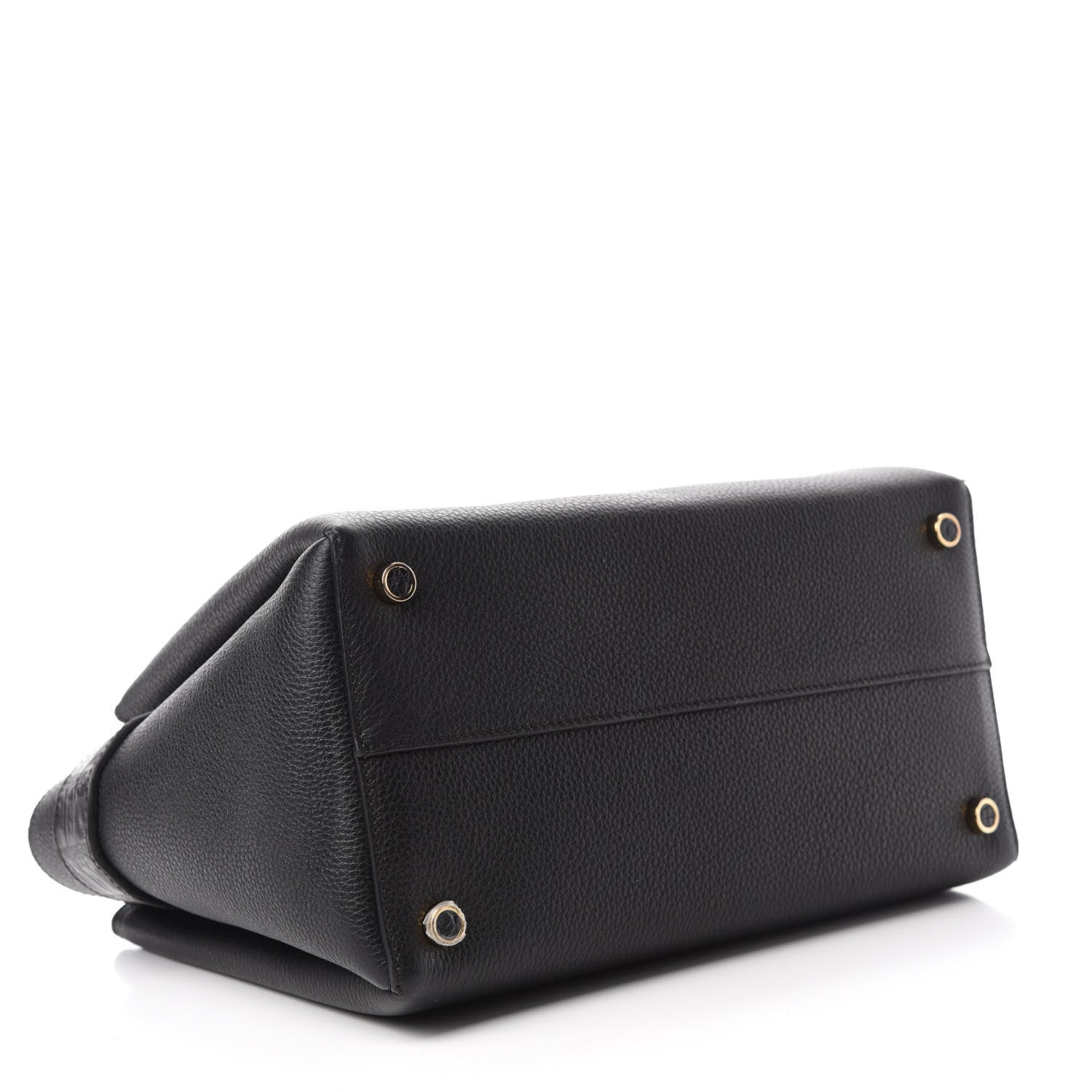 Nancy Gonzalez Calfskin Crocodile Cristie Satchel Black 4 of 11