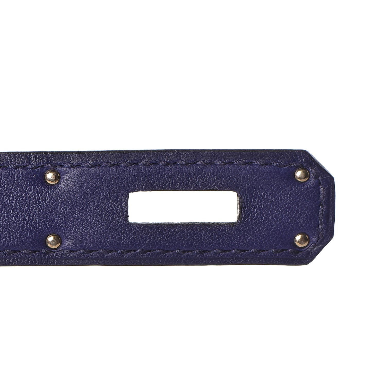 Swift Epsom Tressage Birkin 30 Bleu Encre Bleu Du Nord Gold