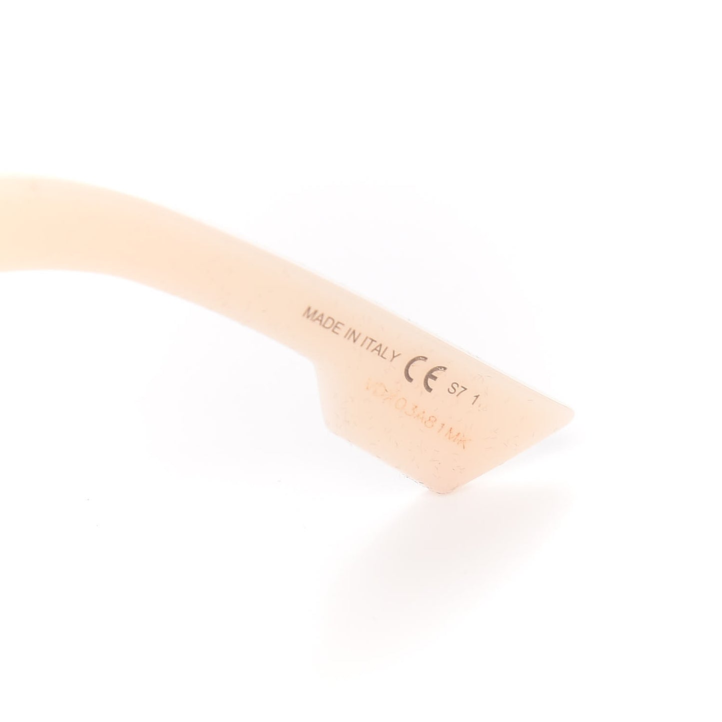Acetate DiorSo Light 1 Shield Sunglasses Ivory