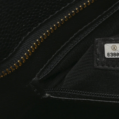 Chanel Caviar Quilted Medallion Tote Black 7 of 10