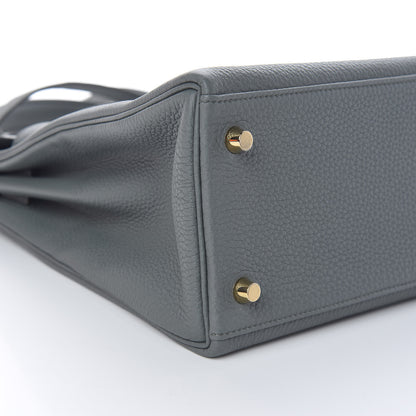 Hermes Togo Kelly Retourne 28 Vert Amande 11 of 40