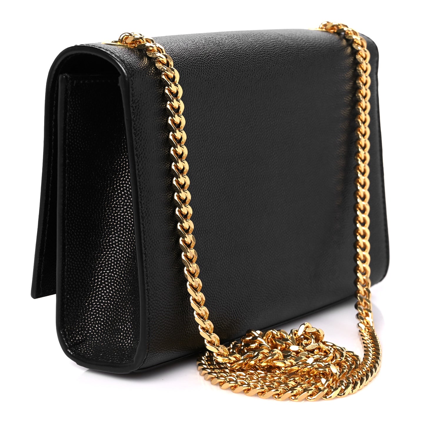 Grain De Poudre Small Monogram Kate Satchel Black