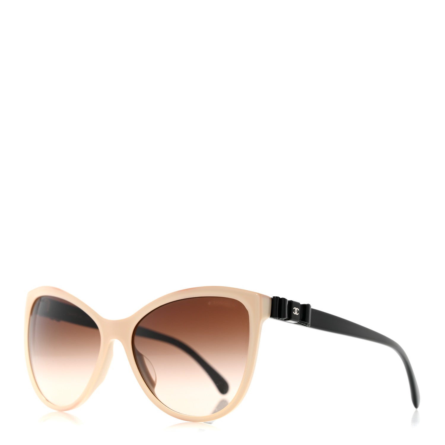 Chanel Butterfly Charms Sunglasses 5281-Q Beige Black 1 of 8