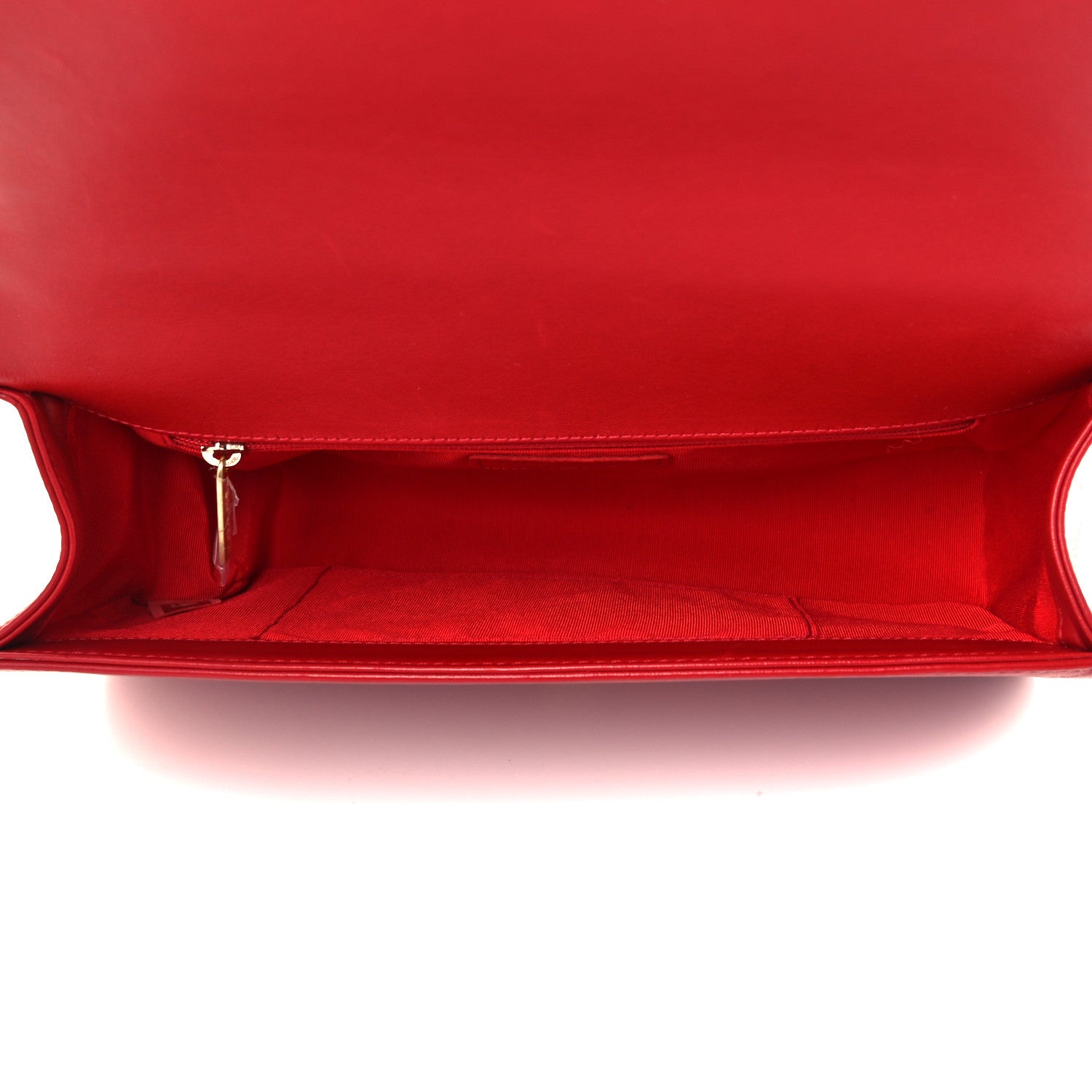 Chanel Lambskin Quilted New Medium Boy Flap Red 7 of 11