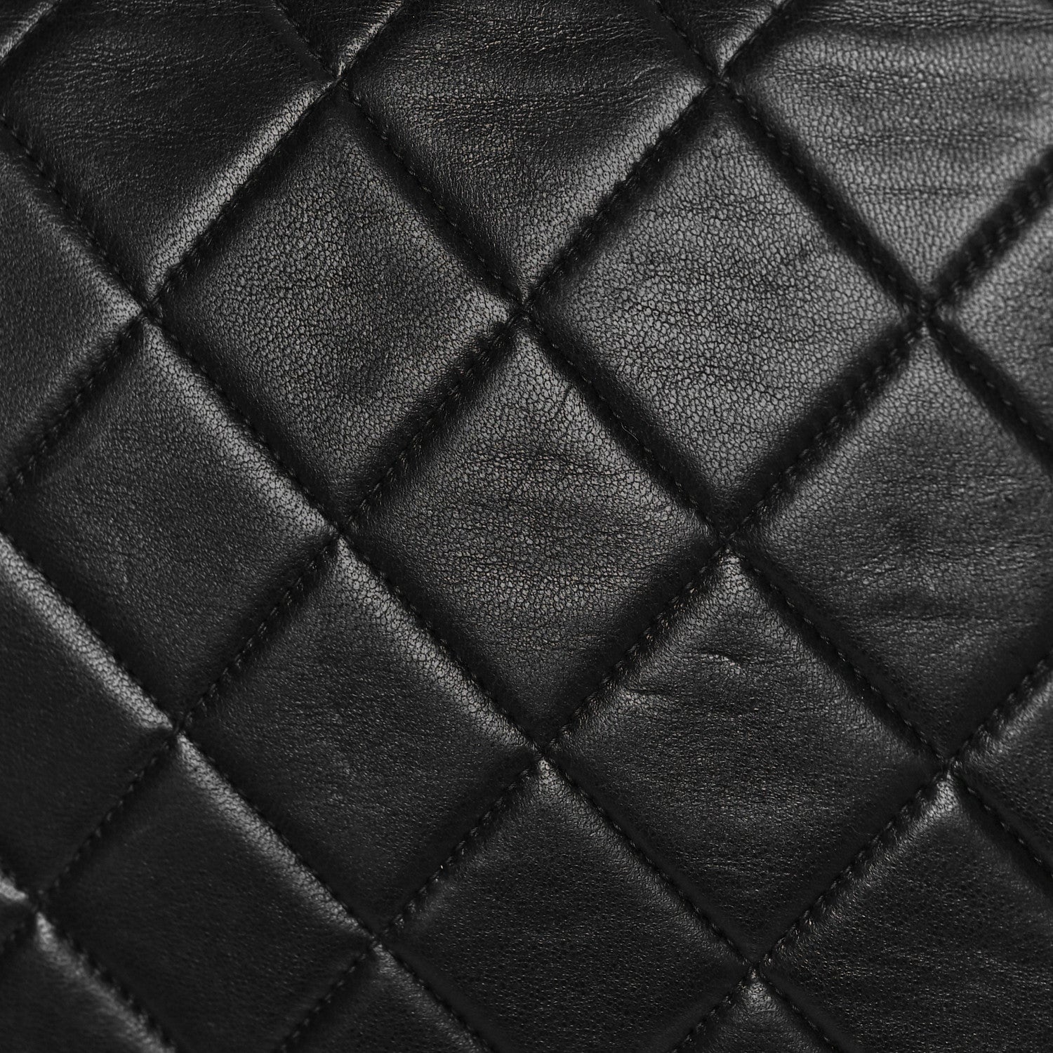 Chanel Lambskin Quilted Medium Single Flap Black 16 of 16