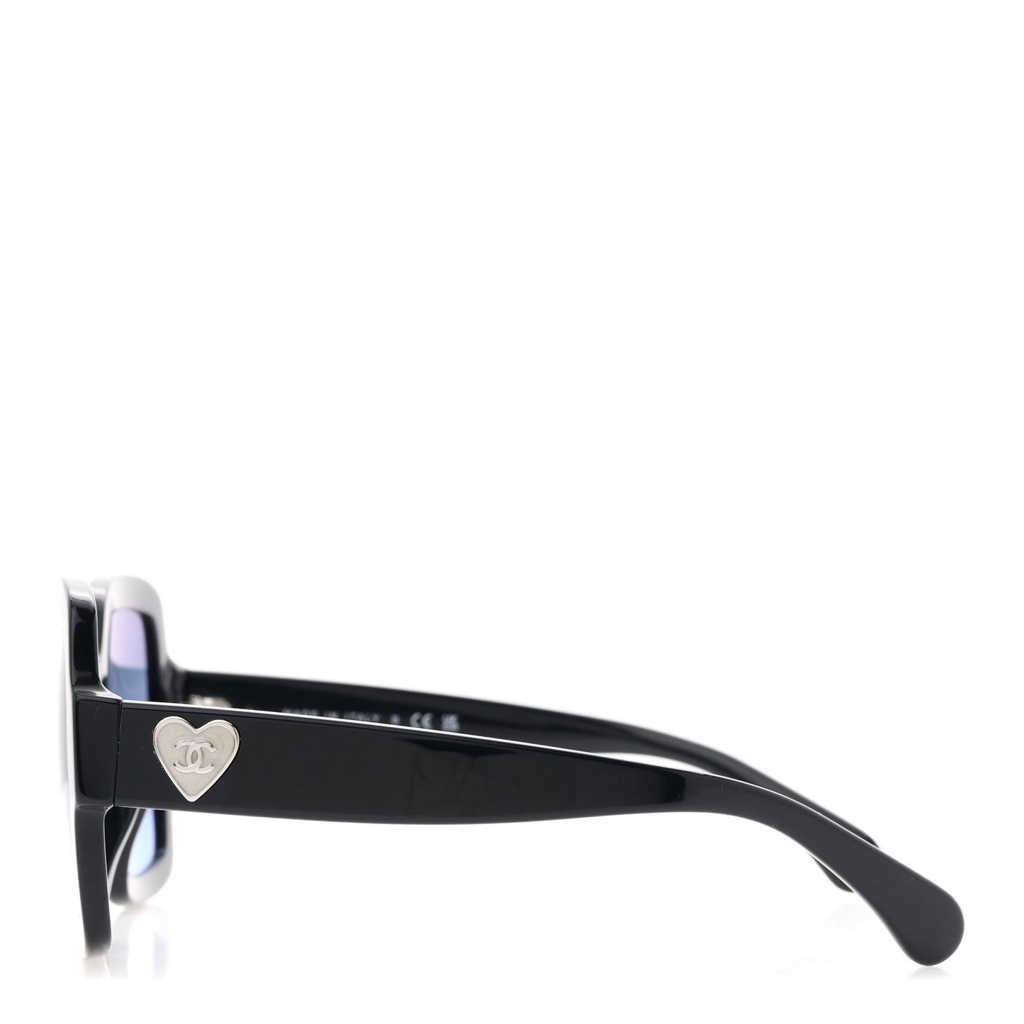 Acetate Square Heart Sunglasses 5479-A Blue