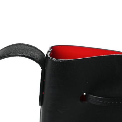 Mansur Gavriel Calfskin Bucket Bag Black Flamma 15 of 15