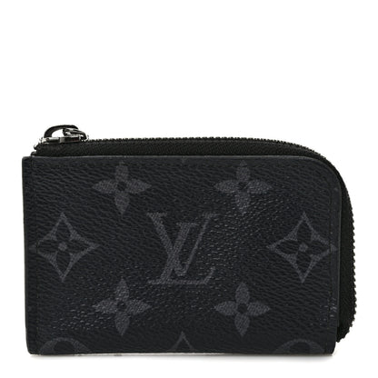 Louis Vuitton Monogram Eclipse Coin Purse 1 of 8