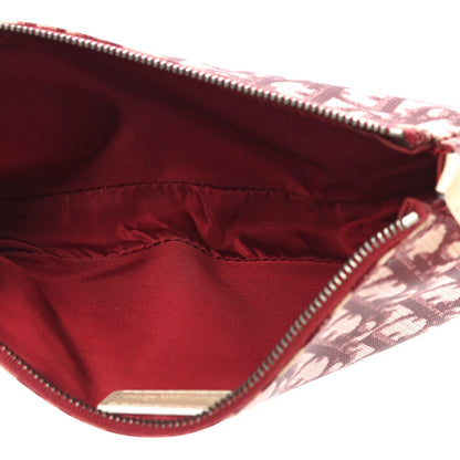 Christian Dior Monogram Mini Saddle Pochette Red 5 of 13