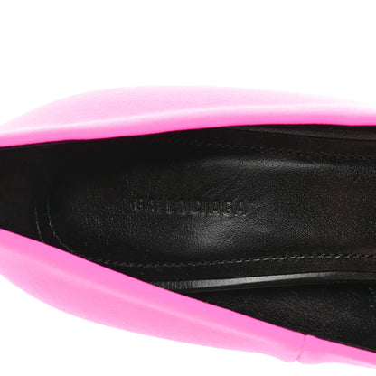 Balenciaga Spandex Knife Pointed 110mm Pumps 35 Fluo Pink 6 of 8