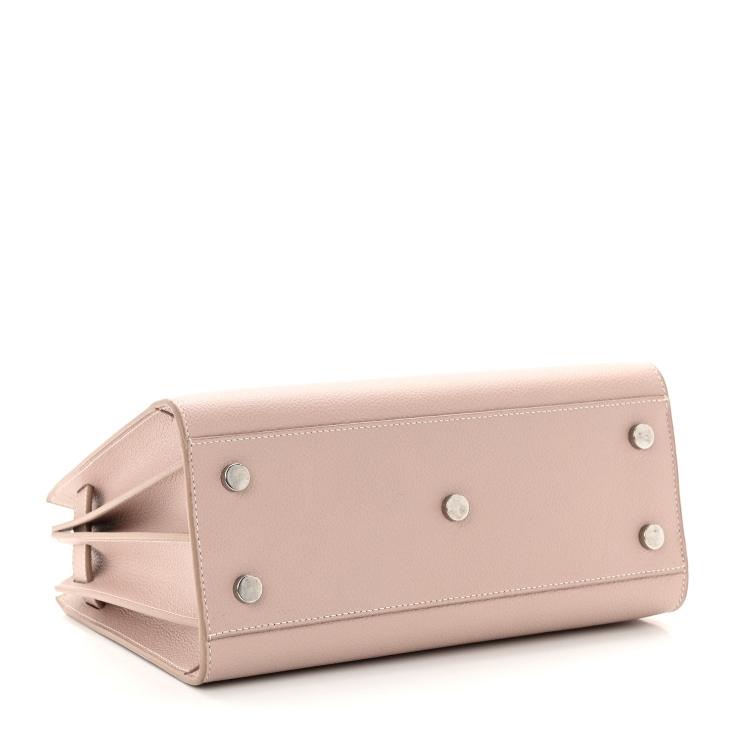 Grained Calfskin Small Sac De Jour Pale Blush