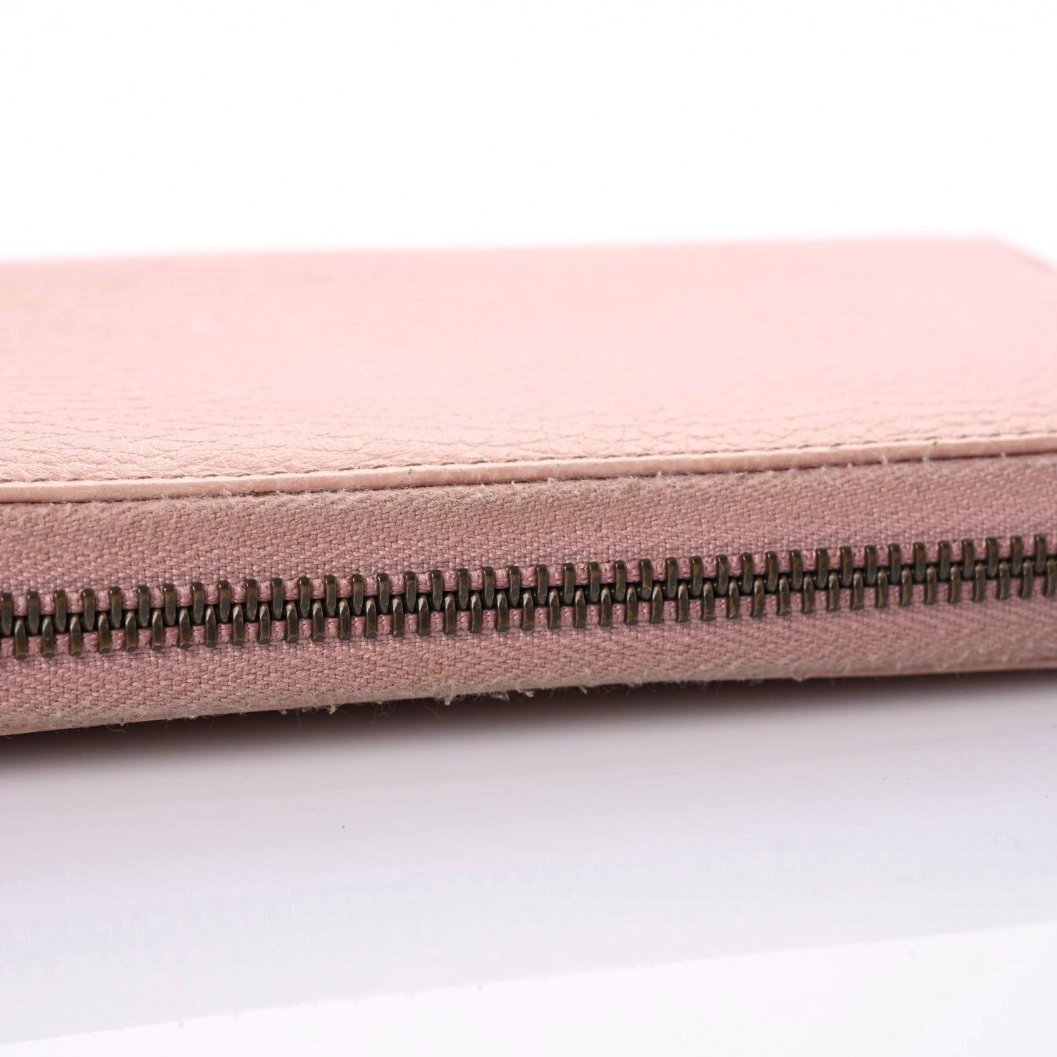 Gucci Calfskin Butterfly Farfalla Zip Around Wallet Perfect Pink 19 of 21