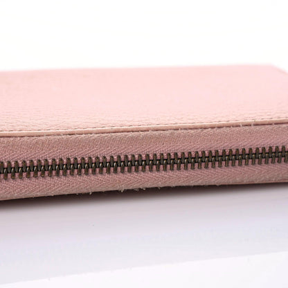 Gucci Calfskin Butterfly Farfalla Zip Around Wallet Perfect Pink 19 of 21