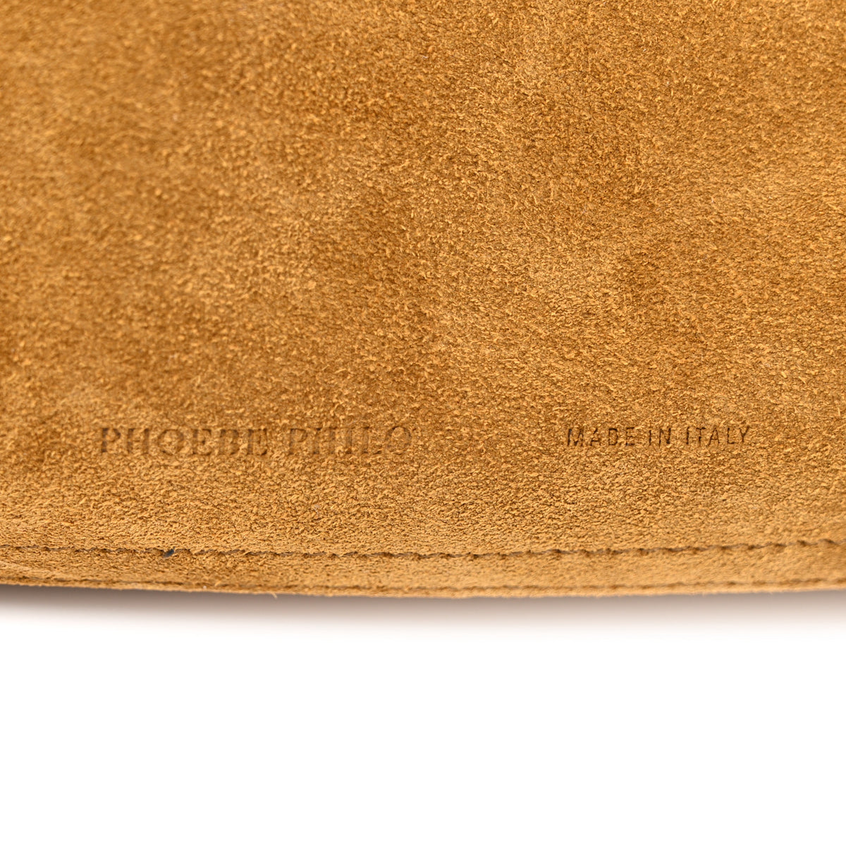 Suede Small Gig Bag Toffee