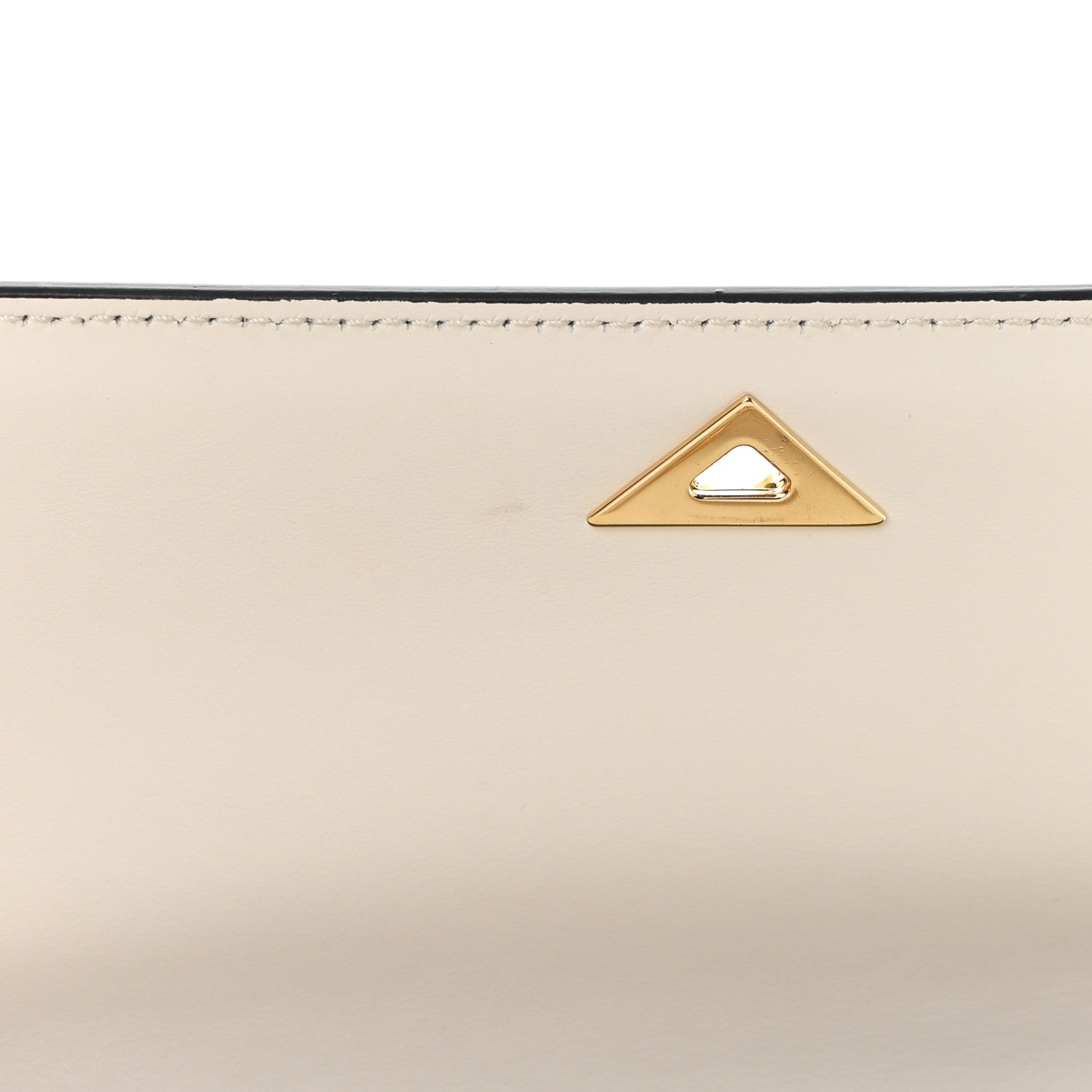 Prada Saffiano Cuir Triangle Embleme Flap Shoulder Bag White 12 of 12