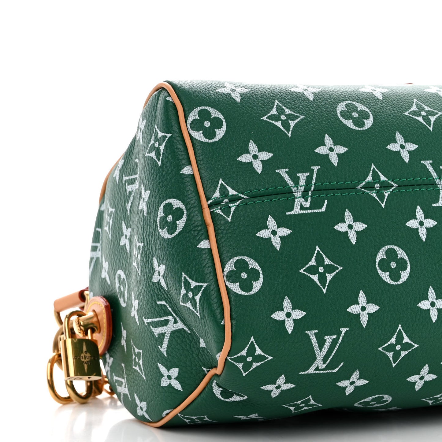 Calfskin Monogram Speedy P9 Bandouliere 25 Green