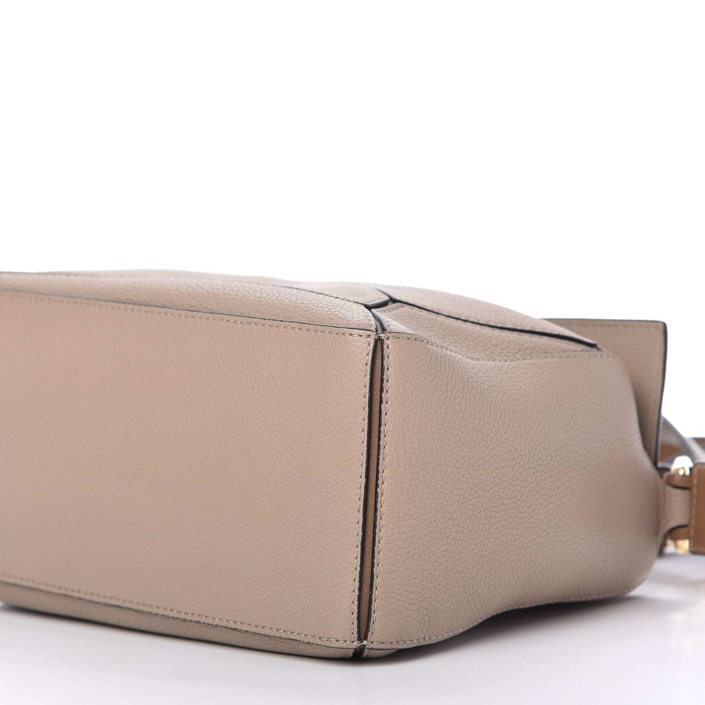 Grained Calfskin Small Puzzle Bag Sand Mink