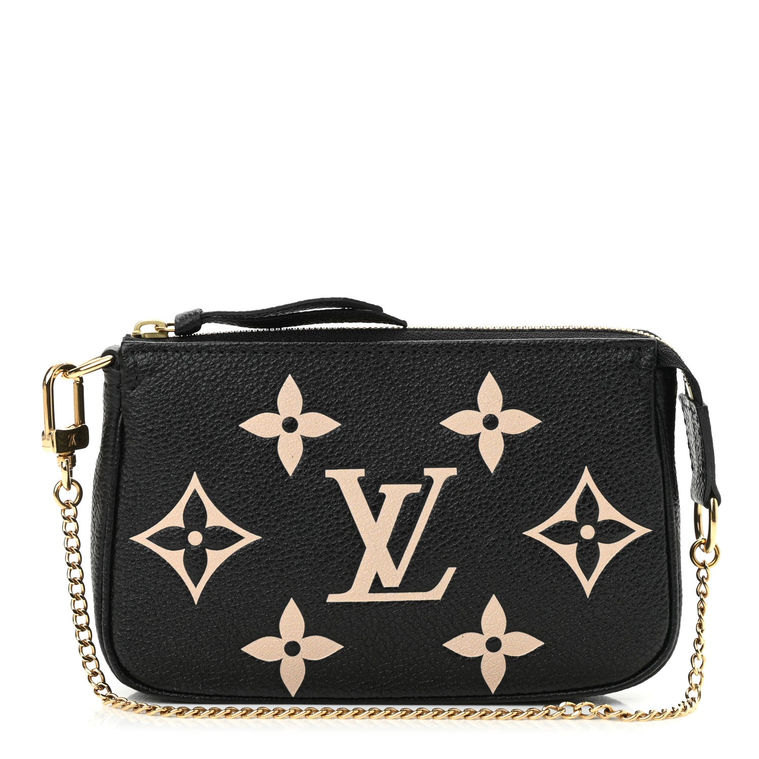 Louis Vuitton Empreinte Monogram Giant Mini Pochette Accessories Black 1 of 8