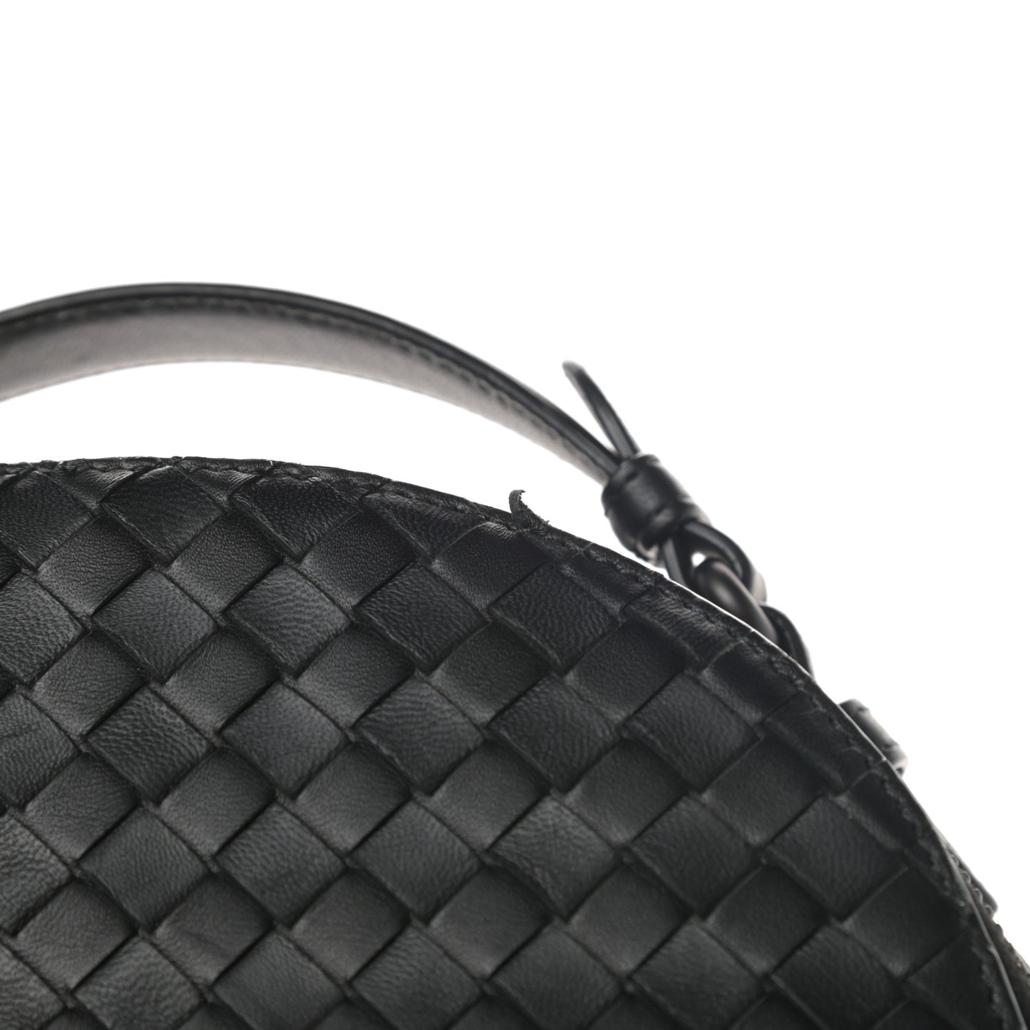 Nappa Intrecciato Backpack Black