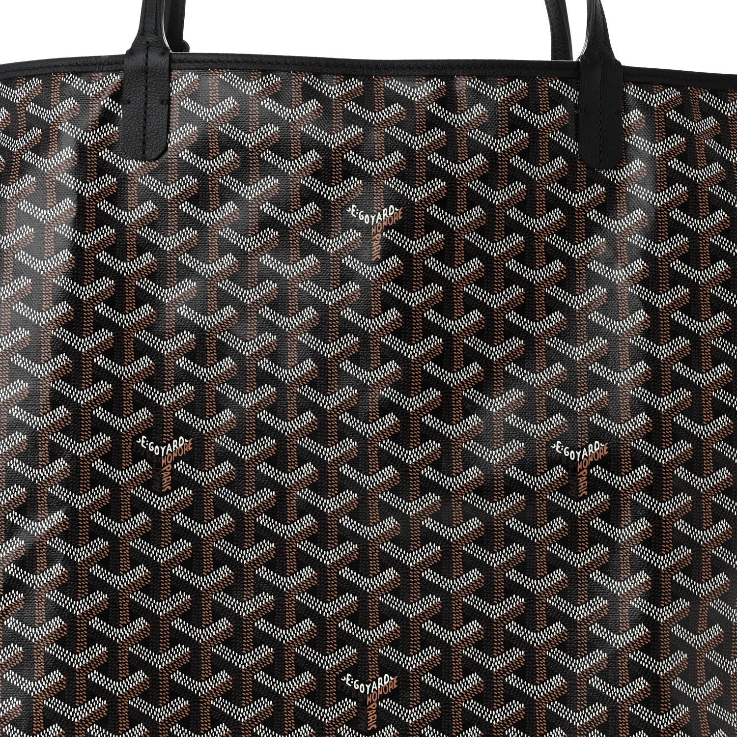 Goyard Goyardine Saint Louis GM Black 8 of 10