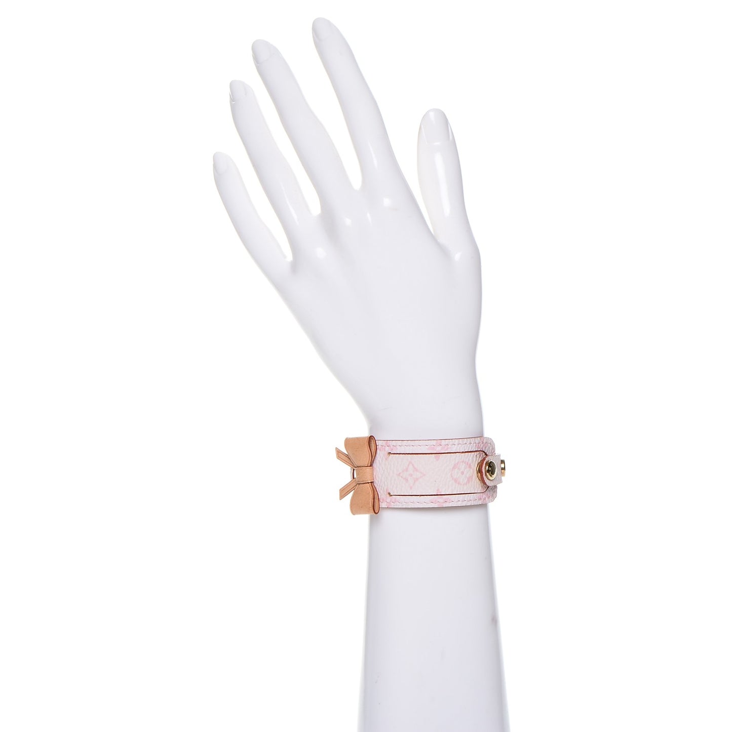 Monogram Cherry Blossom Address Wish Bracelet Pink