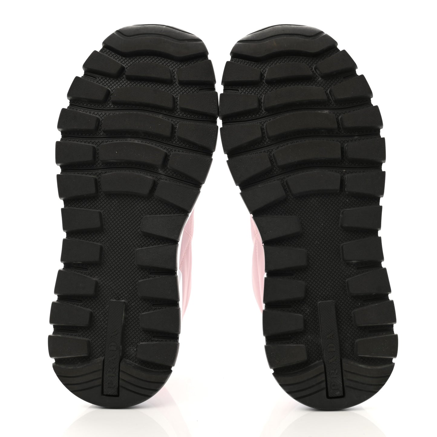 Re-Nylon Piuma Metal Triangle Logo Quilted 45mm Sneakers 37.5 Alabastro