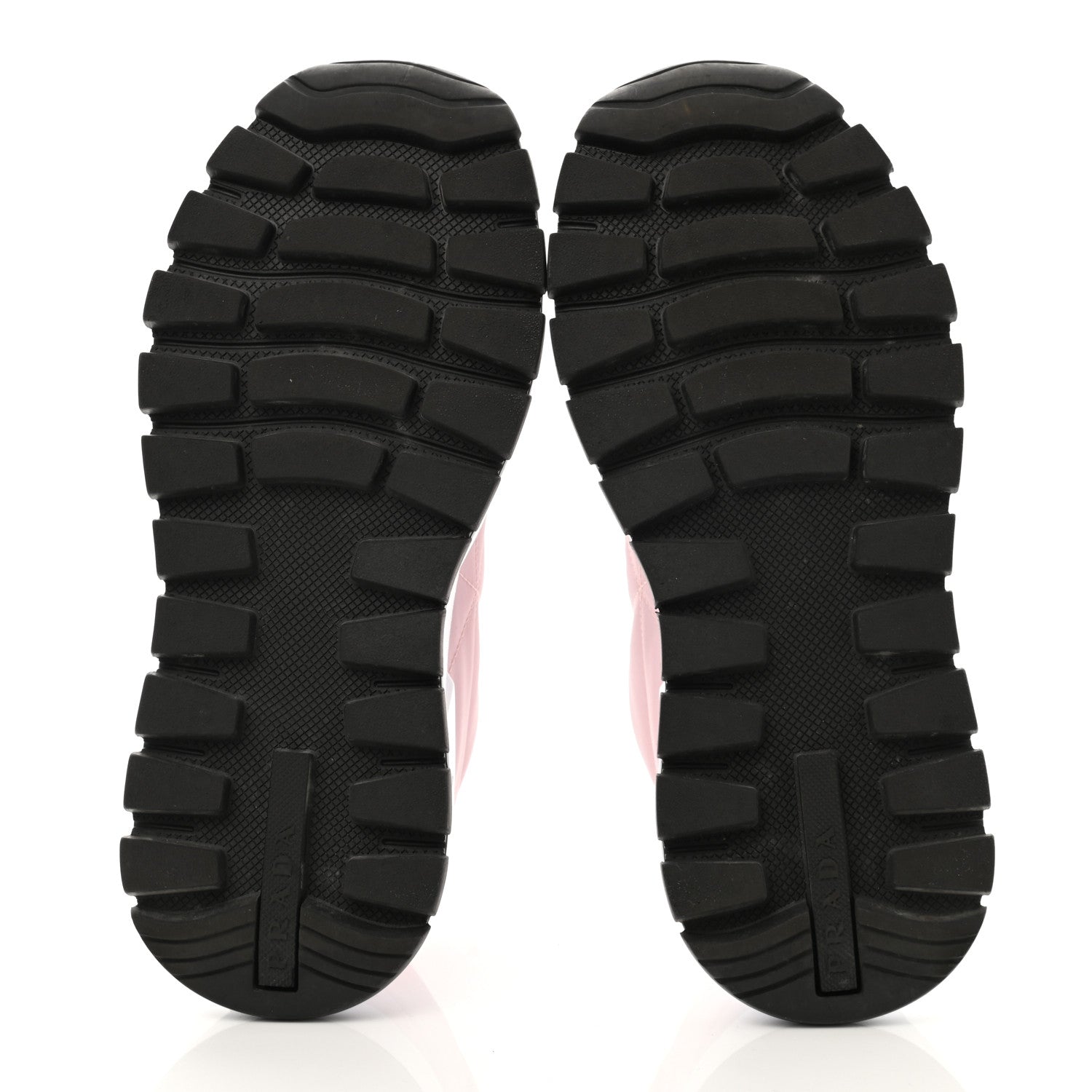 Prada Re-Nylon Piuma Metal Triangle Logo Quilted 45mm Sneakers 37.5 Alabastro 5 of 12